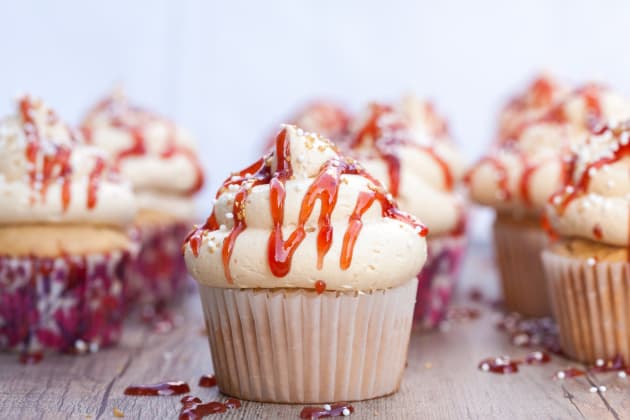 PBJ Cupcakes: Epic Dessert  Food Fanatic