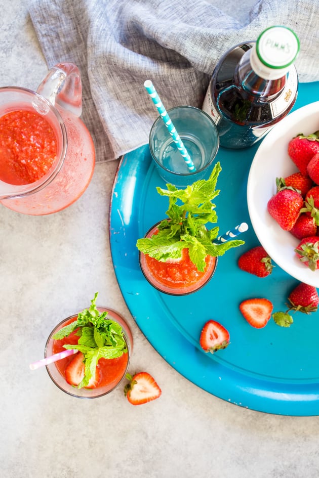 Strawberry Pimm’s Slush Image