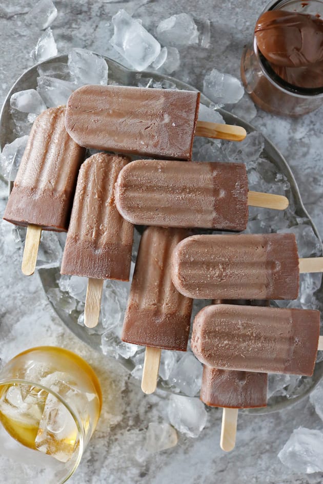 Boozy Nutella Popsicles Pic