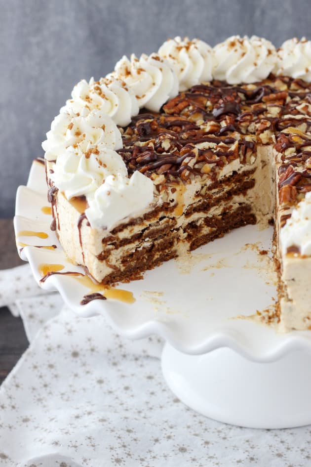 Gingersnap Turtle Icebox Cake Picture
