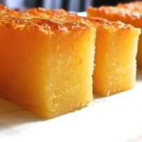 Baked Tapioca Cake (Kuih Bingka Ubi) by Huang Kitchen by 