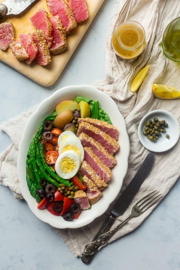 Asian Nicoise Salad Pic