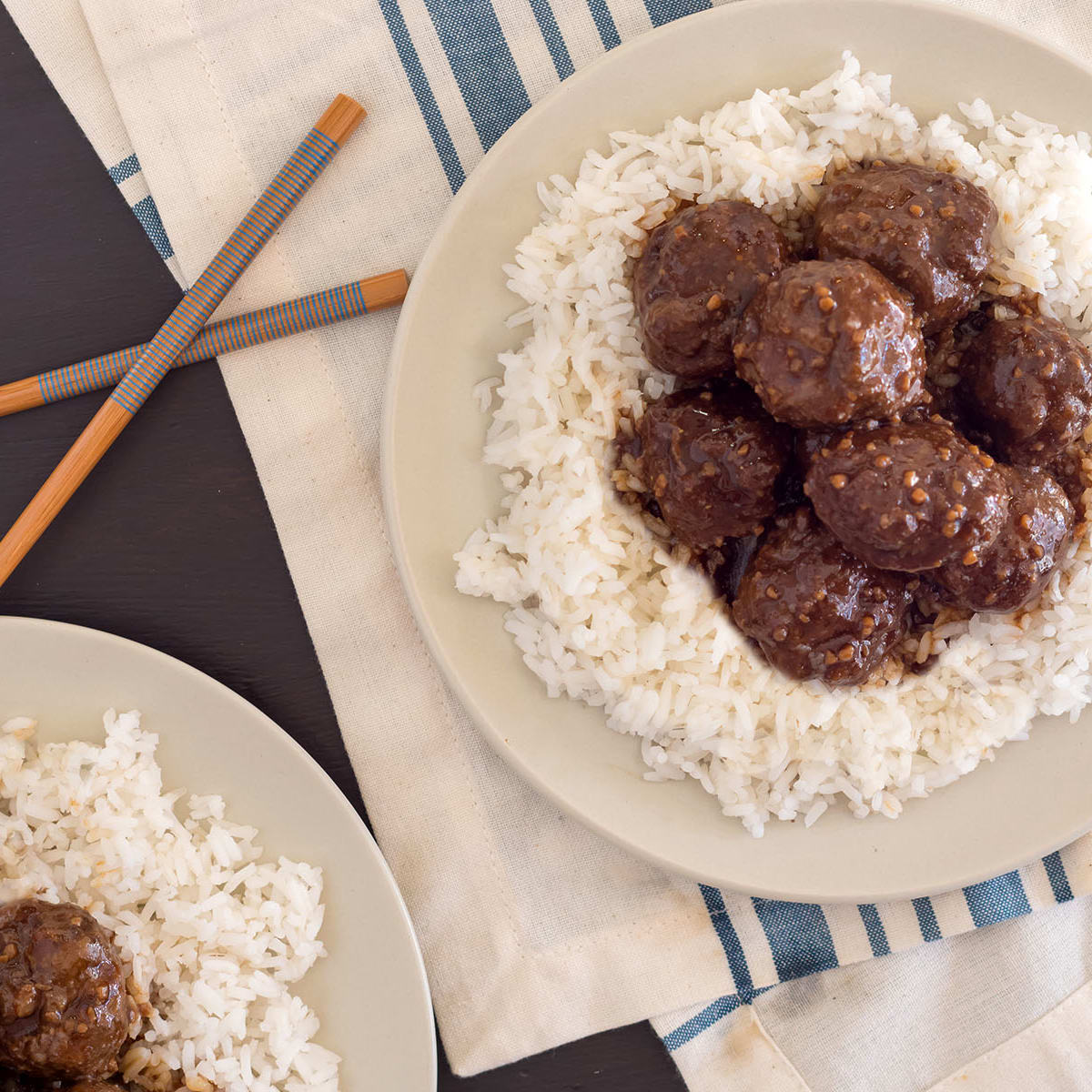 Instant Pot Gluten Free Teriyaki Meatballs Recipe