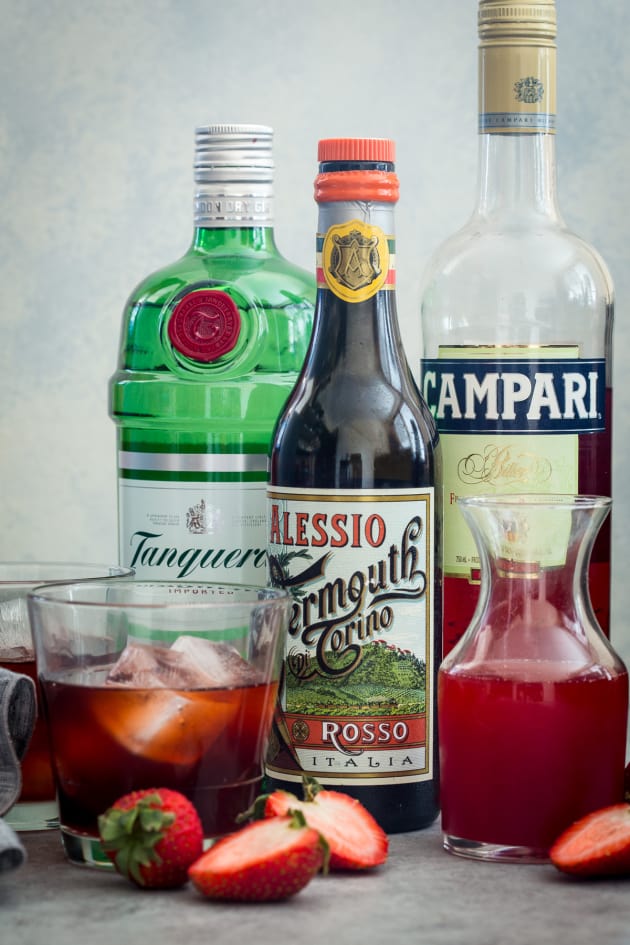 Strawberry Negroni Picture