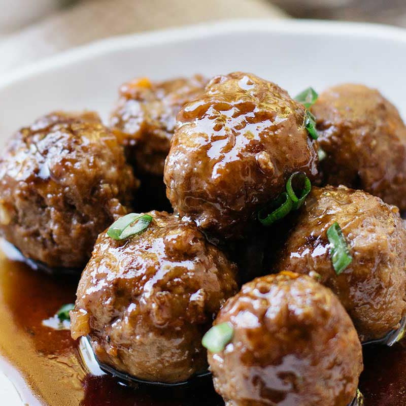 Teriyaki Meatballs Recipe Food Fanatic Teriyaki meatballs can easily go from a party appetizer to a weeknight meal. teriyaki meatballs recipe