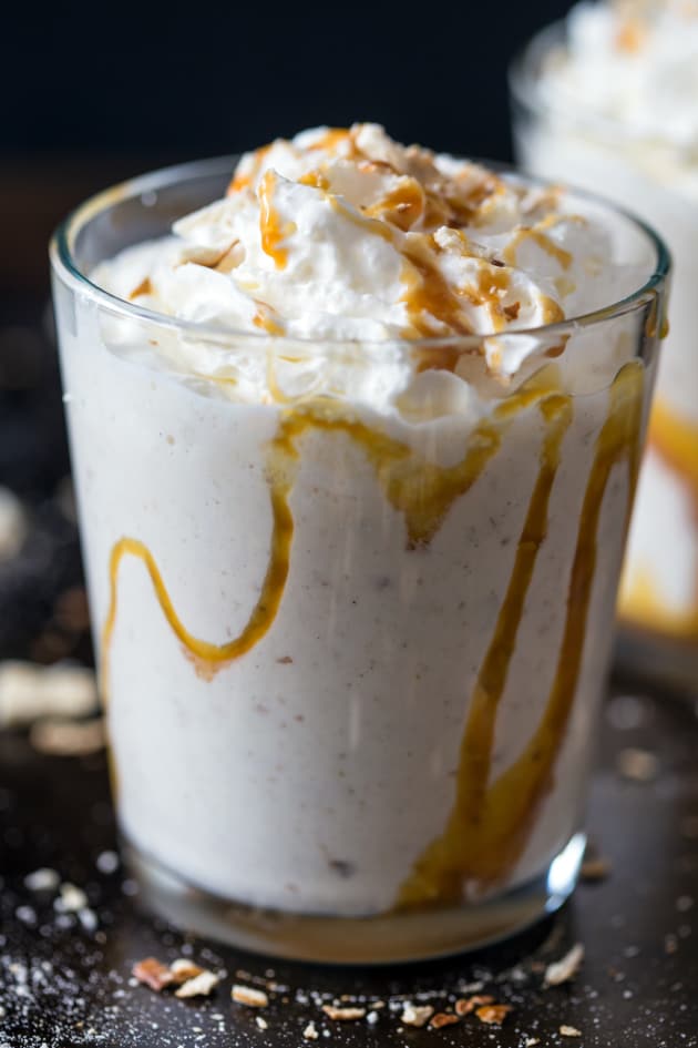 Caramel Macchiato Pretzel Milkshake Picture