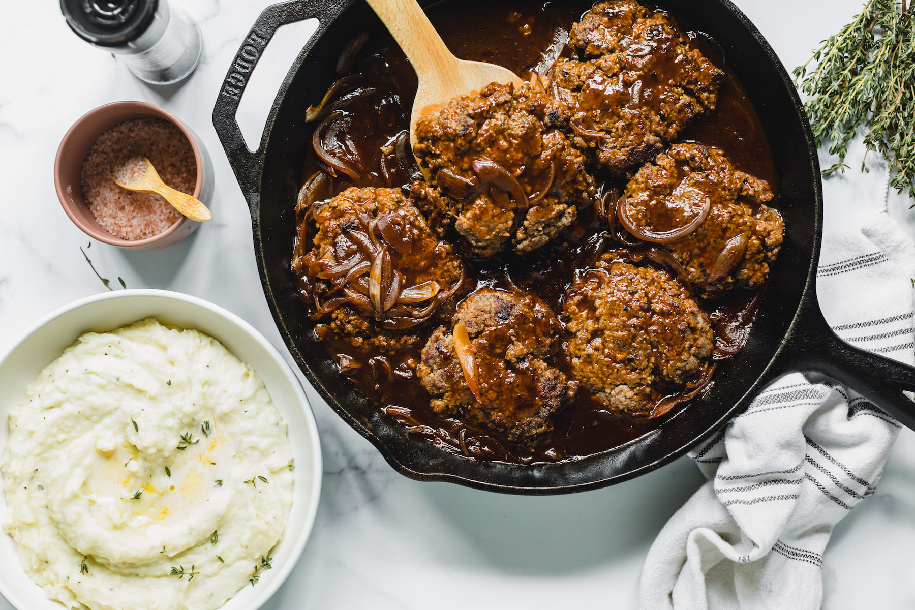 Pioneer Woman Salisbury Steak Recipe - Food Fanatic