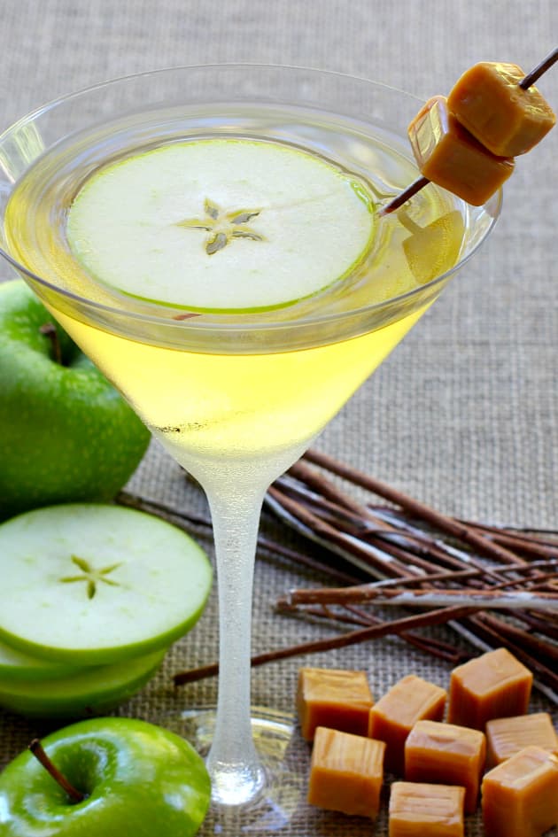 Caramel Apple Martini Picture