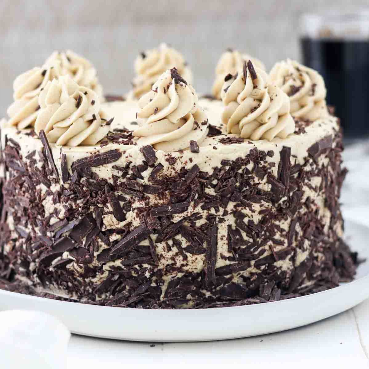 Choco sale mocha cake