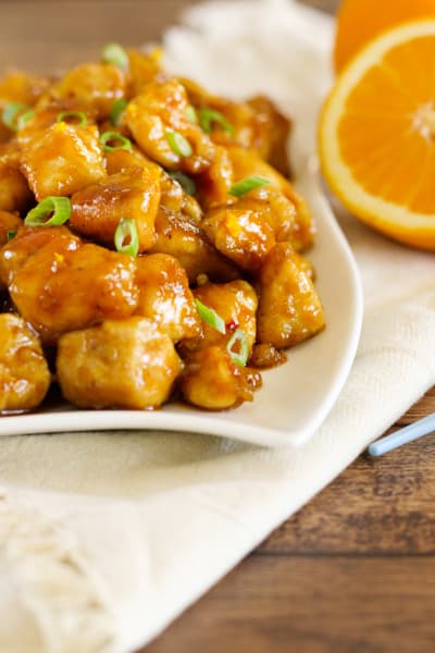 Gluten Free Orange Chicken Recipe - Food Fanatic
