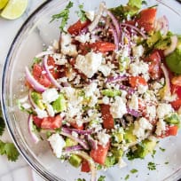Cilantro Tomato Avocado Salad Recipe Food Fanatic