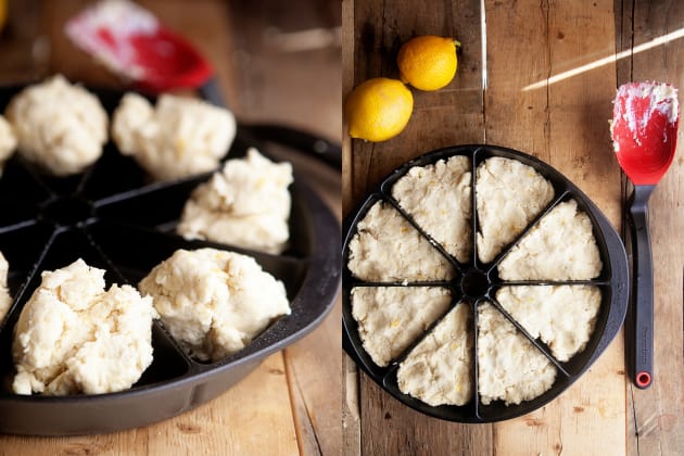 Lemon Cream Scones Process Image