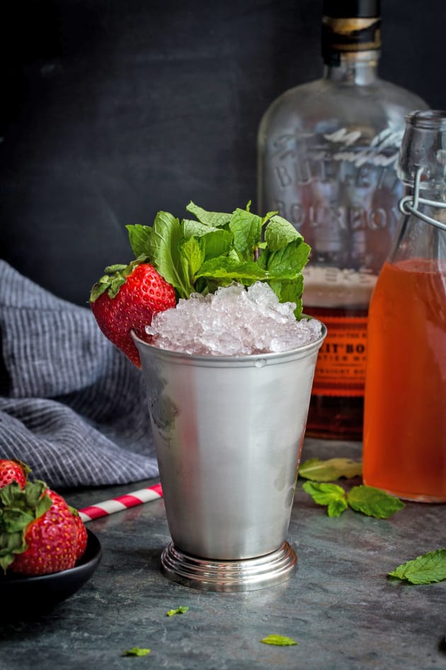 Strawberry Rhubarb Julep Image