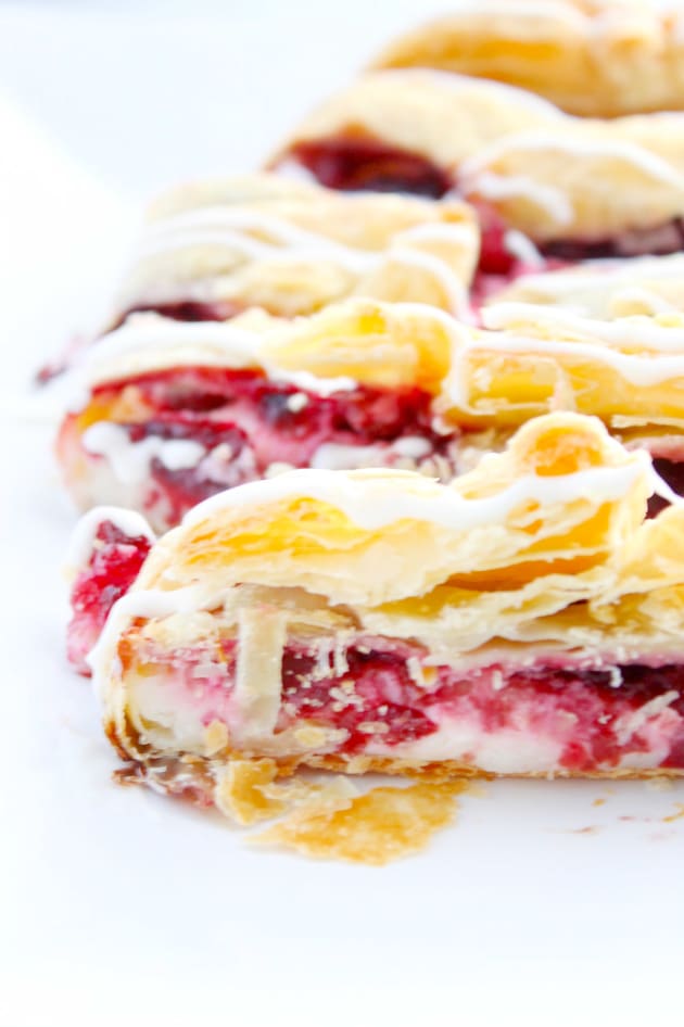 Cherry Cream Cheese Danish Braid Image