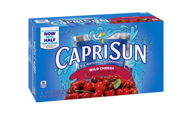 5,760 cases of Capri Sun have been recalled after being contaminated with  cleaning solution, capri sun 