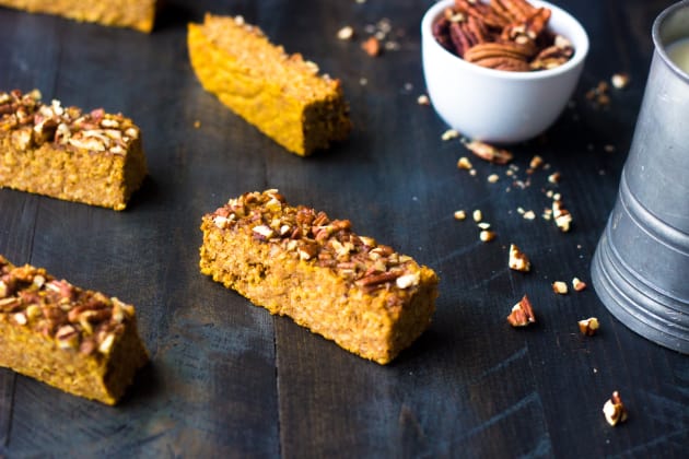 Pumpkin Protein Bars Photo