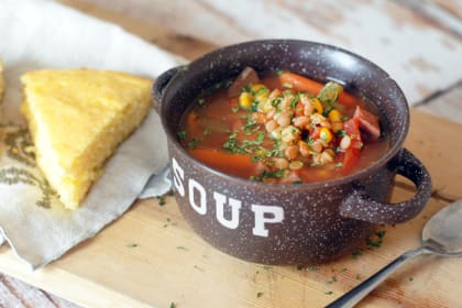 Slow Cooker Ham Soup with Lentils: Leftover Wonder