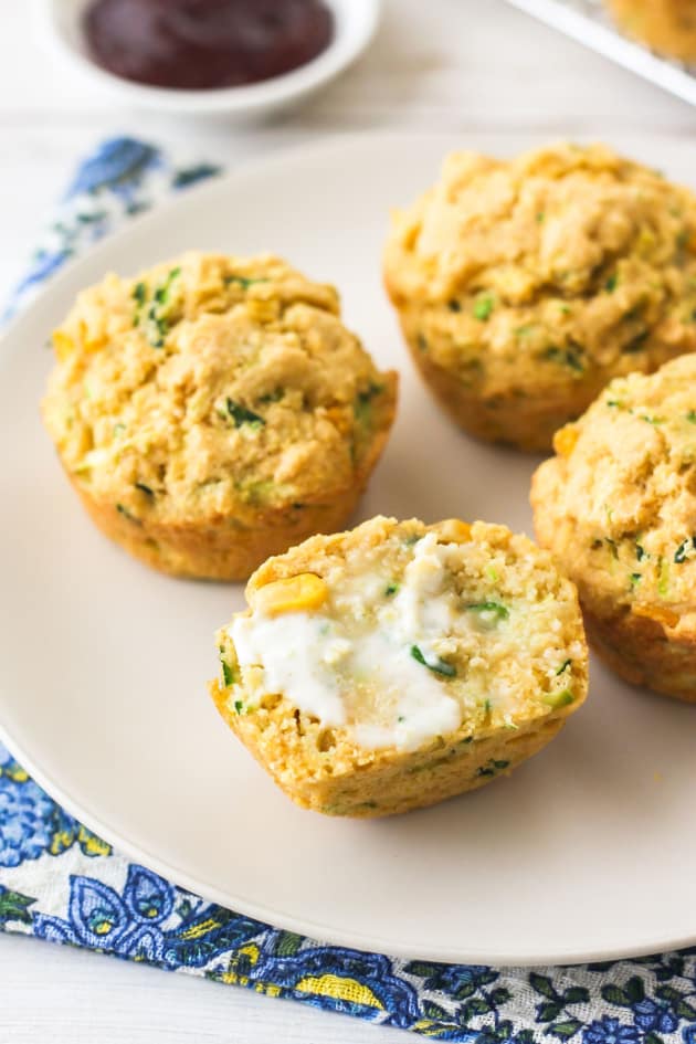 Cornbread Zucchini Muffins Recipe Food Fanatic