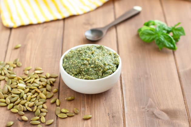 Gluten Free Pasta Salad with Pumpkin Seed Pesto Pic