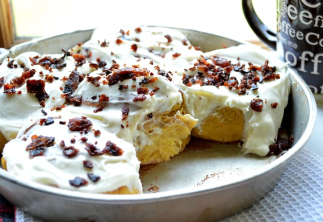 Sweet Potato Cinnamon Rolls Recipe - Food Fanatic