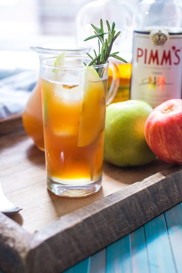 Autumn Pimm's Cup - Food Fanatic