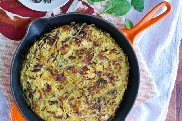 Mushroom & Feta Hashbrown Skillet Photo