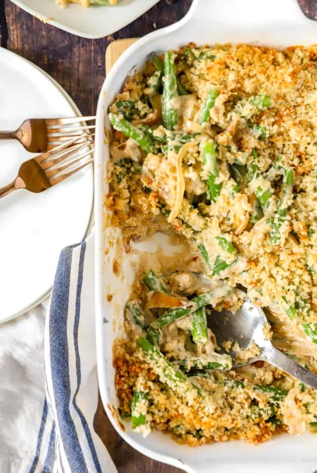 A Seasoned Greeting No Mushroom Green Bean Casserole Recipe Photo