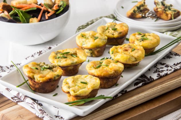 Spinach Artichoke Mini Frittatas Photo