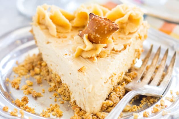 File 3 Peanut Butter Pie with Pretzel Crust