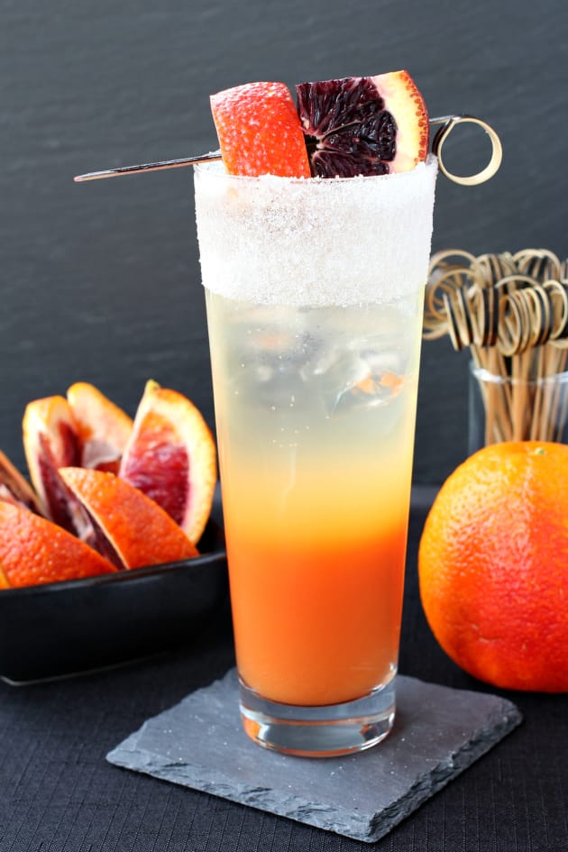 Blood Orange Gin Cooler Picture