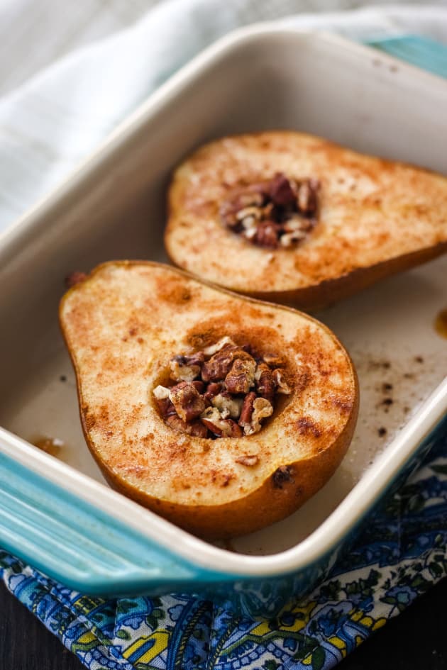 Toaster Oven Baked Pears Recipe Food Fanatic