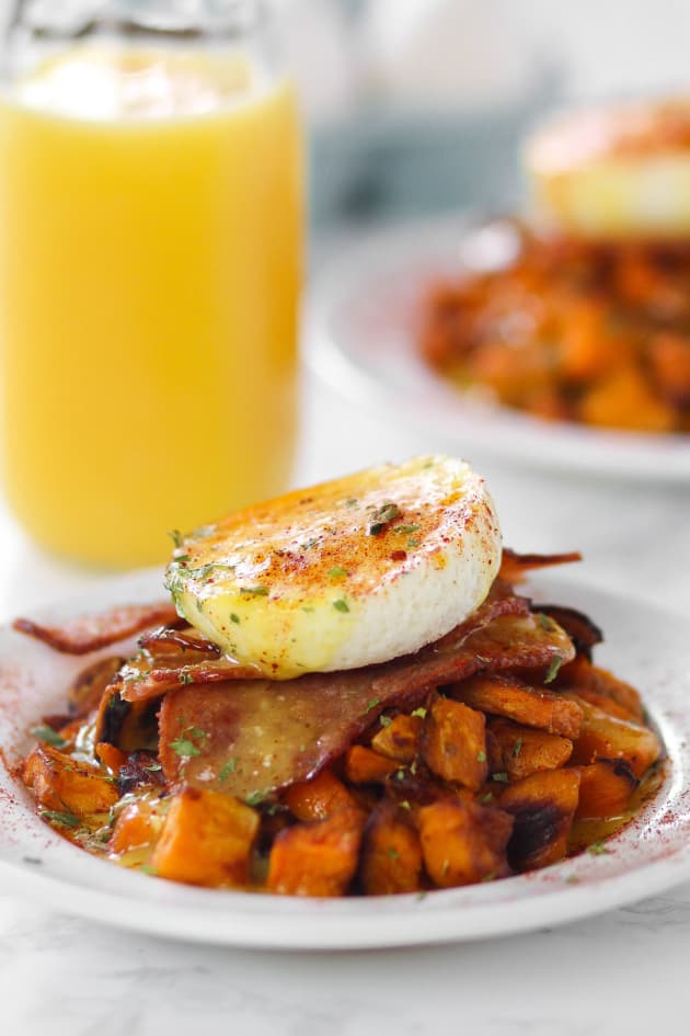Sweet Potato Benedict Skillet Pic