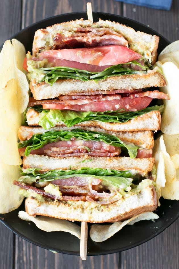 The Perfect BLAT with Spicy Candied Bacon Pic