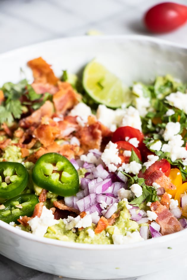 Loaded Guacamole Picture