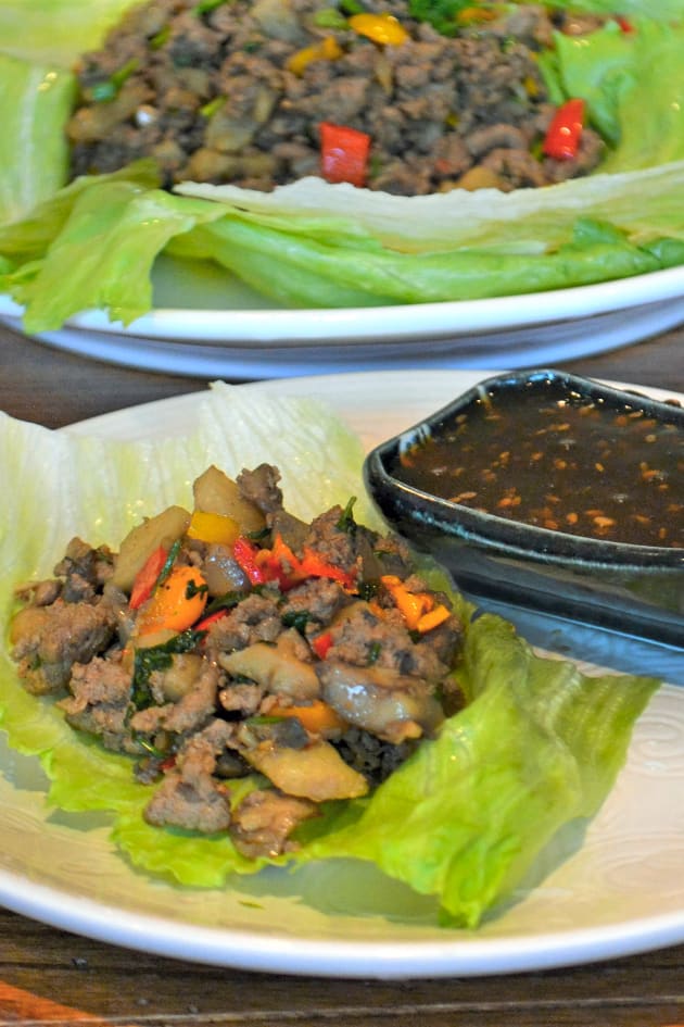 Asian Turkey Lettuce Wraps Picture