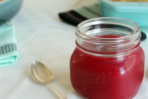 Homemade Cranberry Sauce Photo