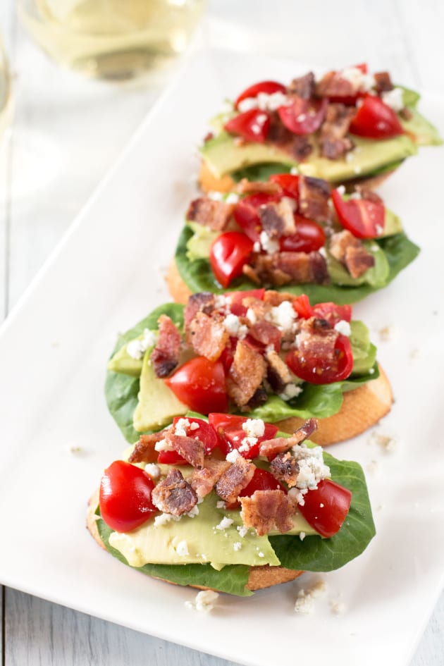 BLAT Blue Cheese Crostini Image