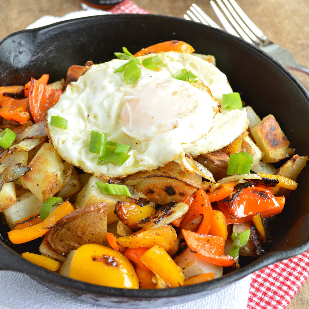 Easy Country Breakfast Skillet - Cooking For My Soul