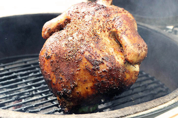 Beer can outlet chicken recipe grill