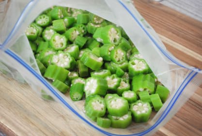 Oven Roasted Okra