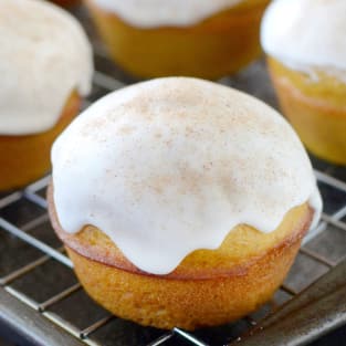 Cinnabon pumpkin muffins photo