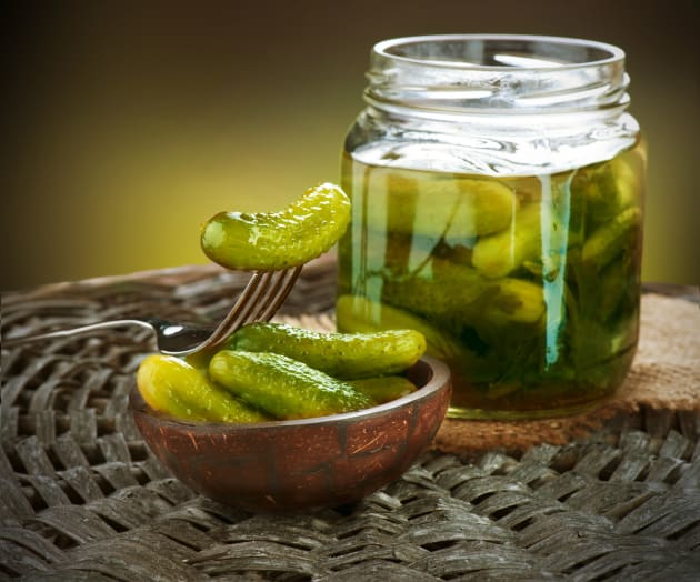 Brined Pickles Photo