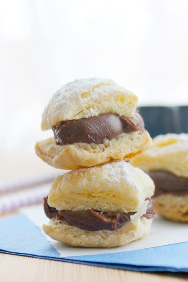 Miguelitos with Chocolate Picture
