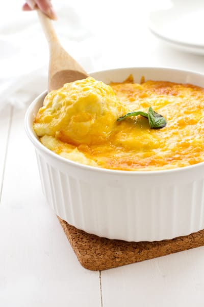 Cheesy Mashed Potato Casserole Recipe - Food Fanatic