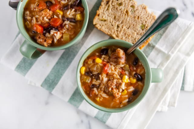 Southwest Chorizo Soup