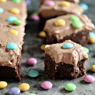 M and m brownies photo