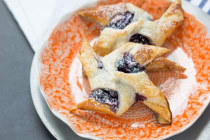 Blueberry Cream Cheese Danish