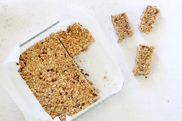 Homemade Chewy Granola Bars Photo