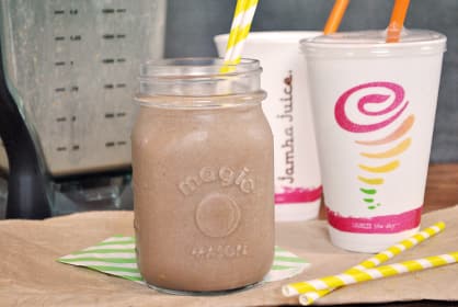 Jamba Juice Peanut Butter Moo'd Smoothie: Homemade and the Best!