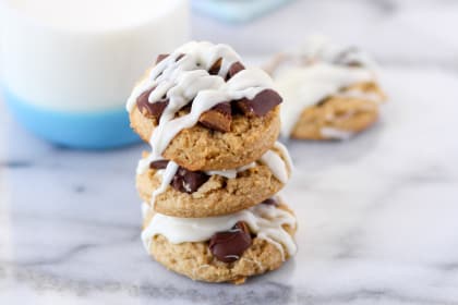 Soft Peanut Butter Cup Cookies